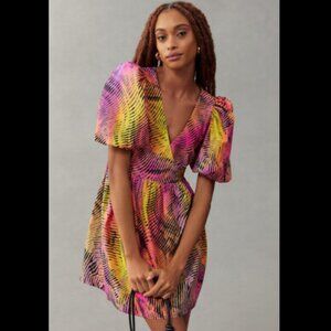Brand New Plenty by Tracy Reese Puff-Sleeve Babydoll Dress